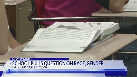School pulls test question equating politics to race, gender