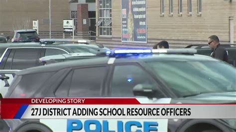 School resource officers to be added to elementary level 27J Schools