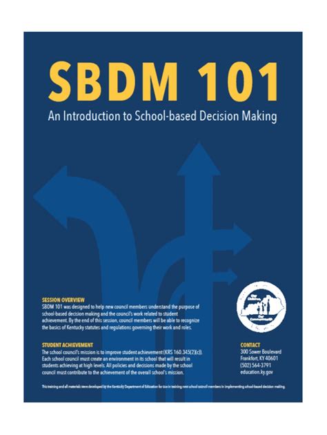 School-Based Decision Making - Kentucky Department of