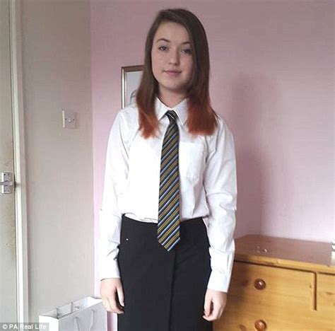 Schoolgirl, 17, left in