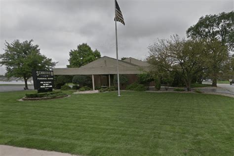 Bourbonnais, IL 60914 (815) 932-2421 ... 2:00 PM CDT Schreffler Funeral Homes Bourbonnais Location 1100 N. Convent St. Bourbonnais, IL 60914 (815) 932-2421 Driving Directions. Contributions. At the family's request memorial contributions are to be made to those listed below. Please forward payment directly to the memorial of your choice.