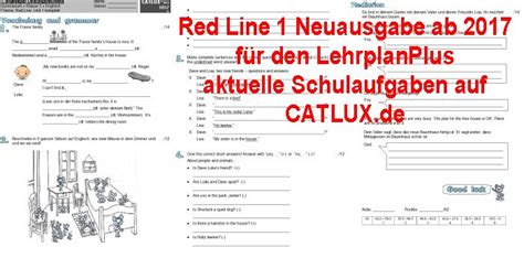 Schulaufgaben Englisch Klasse 5 Realschule Red Line Ausgabe ab …