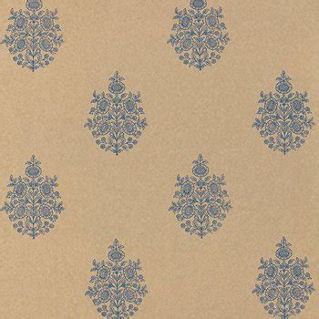 Schumacher Asara Flower Indigo Wallpaper DecoratorsBest