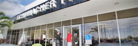 For over 50 years, the Schumacher Family of Dealerships has served our community with the best SUV,... 3031 Okeechobee Blvd, West Palm Beach, FL, US 33409. 