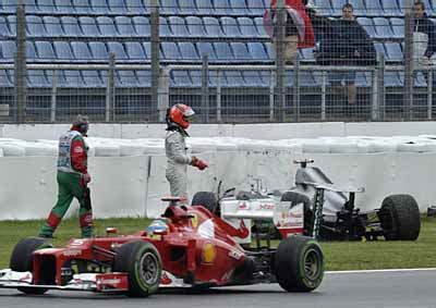 Schumi at fault for crash Life