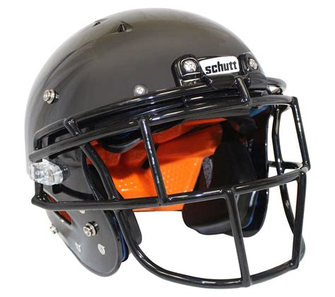 Schutts - Zoom. F7 2.0 PROFESSIONAL HELMET. The Schutt F7 2.0 utilizes the same iconic styling of the original F7, but with improved impact performance for maximum athlete protection and increased athlete comfort. The F7 2.0 Professional is equipped with a titanium facemask, quarter-turn facemask screws, and can be utilized at both the varsity and youth ...