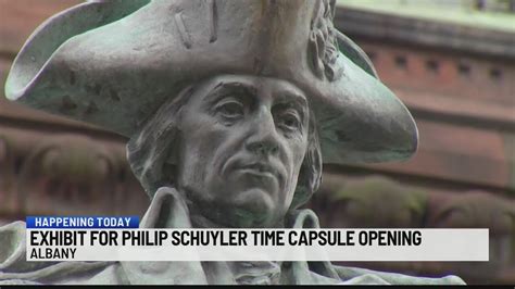 Schuyler time capsule exhibit opening at Albany Institute