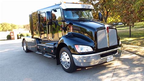 This is a Super Clean 2002 Peterbilt Sport Chassis Crew Cab truck 