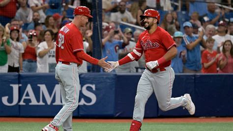 Schwarber, Turner list Phillies to 3-1 win, send Rays to season-high 5th loss in row