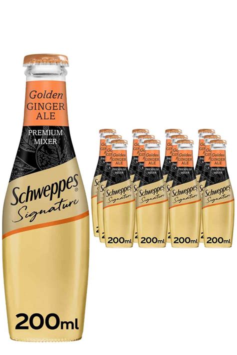 Schweppes Signature Golden Ginger Ale 12 x 20cl Case