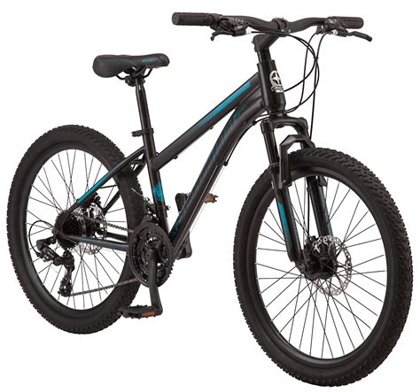 The Schwinn Ranger is only twice as light as the high-end bikes with carbon fiber frames. 24 mountain bike: 29 lbs. 26 mountain bike: 32.3 lbs. The Schwinn Boys Ranger 24″ Mountain Bike in Blue is designed for both online and off-road riding. It features a mountain-style frame and suspension making it versatile for riding over varied terrain .... 