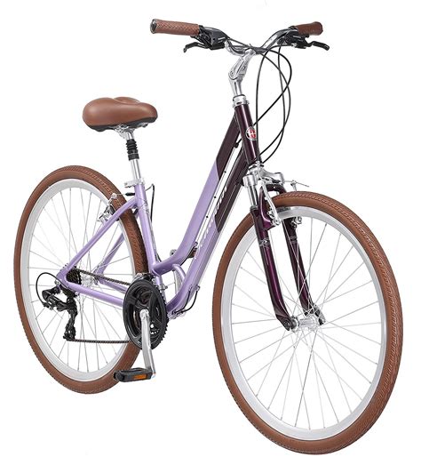Related: Best Schwinn Hybrid Bikes Reviews. Without further ado, let's kick start this review with the framing and the materials used in its construction. Frame and fork. The Schwinn Discover women's hybrid bike has a frame and fork made of aluminum. This, of course, makes the bike robust and durable.. 