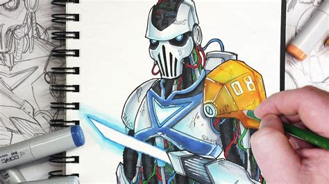 SciFi How to Draw Robots