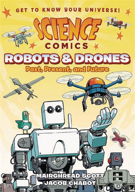 Science Comics Robots Drones Hc