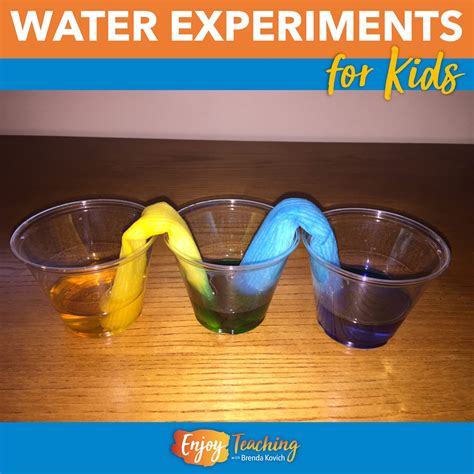 Science Experiments With Water