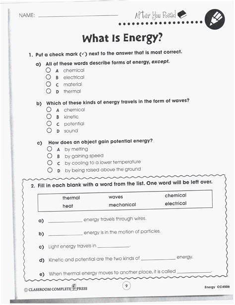 Science For Fifth Grade