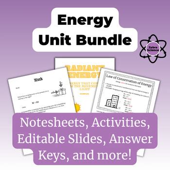 Science Ipc Unit 11 Energy Electricity
