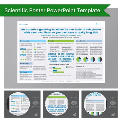 Science Poster Template Powerpoint
