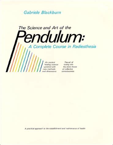 Science and art of the pendulum a complete course in radiesthesia. - Von hier bis dort ein astrologenführer für astromapping.