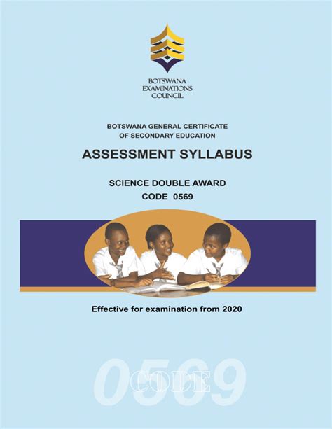 Science double award syllabus.  It aims to develop scientific knowledge, practical skil...