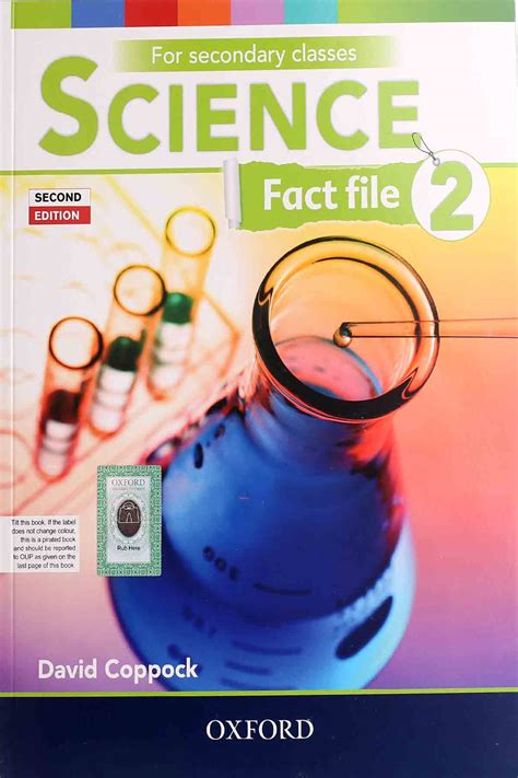 Science fact file book 2 teachers guide. - Termodinamica chimica per simulazione di processo.