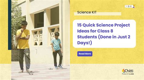 Science project for class 8.  Read this quick guide makes learning How to Ma...