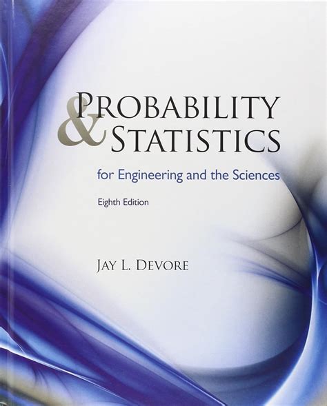 Sciences Probability Engineering Statistics Devore