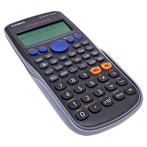 Scientific calc. Scientific calculator with equation recall combines statistics and advanced scientific functions. Two-line display shows entries on the top line and results on the bottom line. Entry line on the top of the display shows up to 11 characters and can scroll left and right up to 88. 
