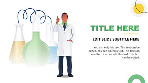 Scientist Slide for Science Lab PPT Template SlideModel