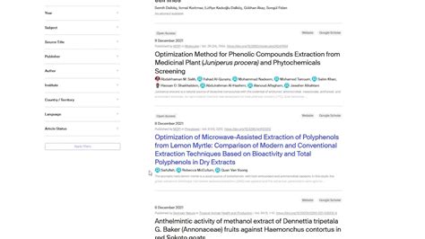 Scilit source title profile of