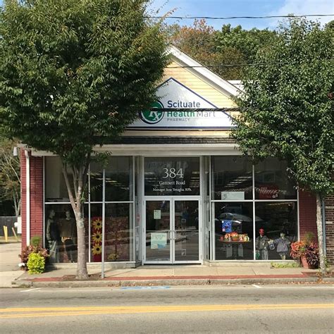  Scituate Pharmacy. 384 Gannett Road; Scituate, Massachusetts 02066 (781) 545-1020 ... 