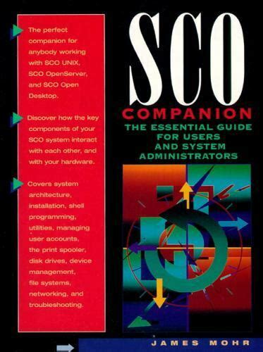 Sco companion the essential guide for users and system administrators. - Service handbuch für mercedes vito cdi 112.
