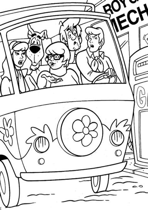Scooby Coloring Sheets
