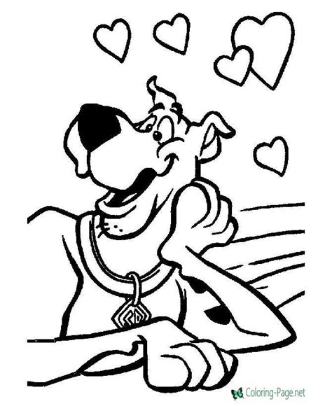 Scooby Doo Coloring Shee