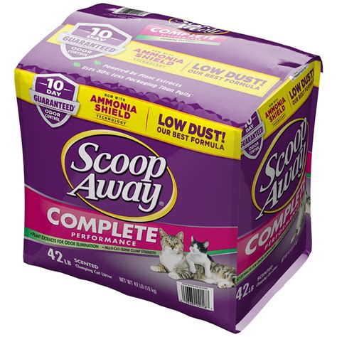 Scoop away cat litter costco. Simply Purrfect Scoopable Cat Litter, 20 kg (44 lb) (54) Compare Product. $479.99. ELS Pet Smart Self Cleaning Cat Litter Box. (20) Compare Product. $114.99. Premier Pet Premium Crystal Litter. 