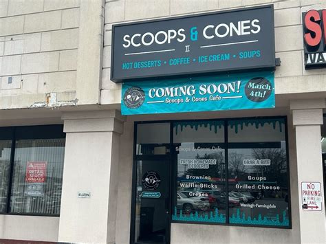 Scoops And Cones Cafe Coming To Farmingdale - MSN