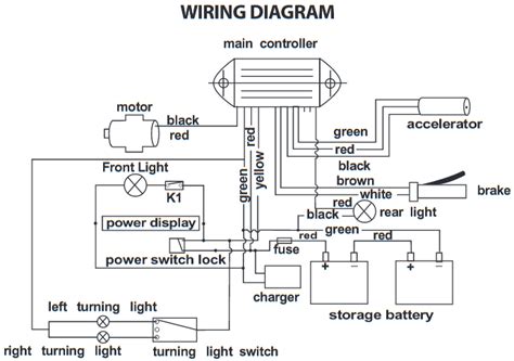 Scooter Wiring Diagram Electrical System