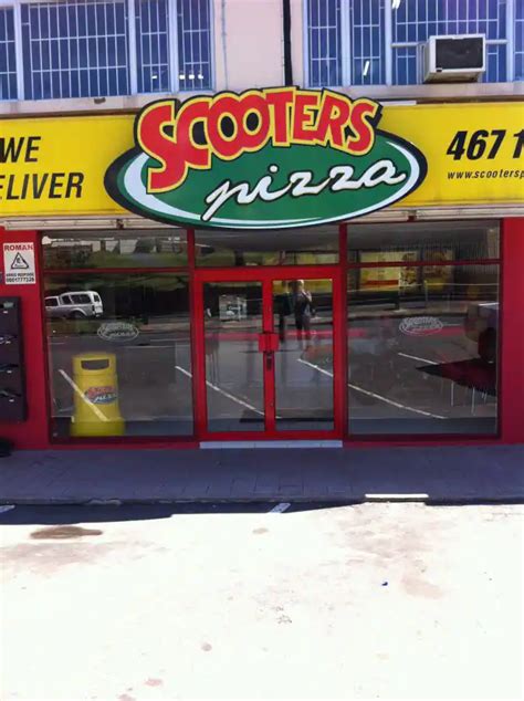 Scooters pizza. Scooters Pizza, #53 among Bloemfontein pizza restaurants: 5 detailed photos. Be ready to pay ZAR 58 for a meal. Find on the map and call to book a table. 