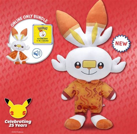 Scorbunny Is The Build-A-Bear Pokémon I