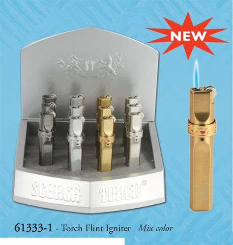 Rank No. #3. Scorch Torch Skyline Triple Jet Flame Butane Torch Cigarette Cigar Lighter with Cigar Punch Cutter Tool (Gun Metal (Style 2)) Scorch Torch Triple Jet Flame Torch Cigarette Cigar Lighter with Punch Cutter Tool and Flint Wheel Ignition. 3.25" Tall, 1" Wide, 0.6" Thick, 3.3 OZ in Weight. Safe & Easy to Use - Adjustable Flame Control.. 