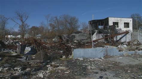 Scorched building in Pine Lawn has ties to high-profile federal suspect