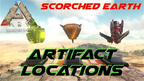 Scorched earth artifact locations. Artifacts in the other island caves sometimes tend to glitch out and not spawn in when you get within render distance, but this is easily fixable. Go back out of render from the artifact chamber, save the game, exit to main menu, then re-enter your game. Head to the artifact chamber and it should be there. Expand. 