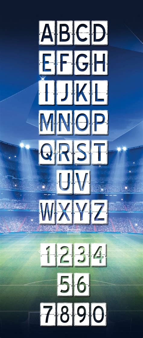 Scoreboard Font Font Slots