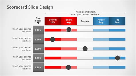 Scorecard Graphic - Slide Team