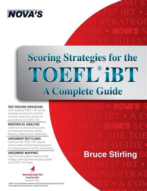 Scoring strategies for the toefl ibt a complete guide by bruce stirling. - Rimas ; leyendas ; cartas desde mi celda.