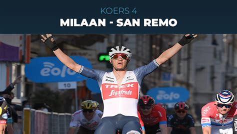 Scorito.com Blog - Klassiekers 2024 - Milaan - San Remo