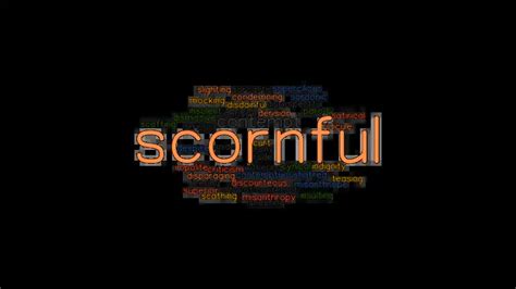 Scornful synonym. Things To Know About Scornful synonym. 