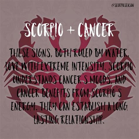 Scorpio cancer love horoscope today. Read Scorpio Daily Horoscope and astrological predictions online today and Know more at HerZindagi. ... Compatible Zodiac Sign. Cancer, Capricorn, Pisces. Daily ... 
