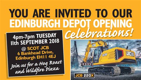 Scot JCB opens new Edinburgh depot - Scottish Construction Now