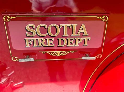 Scotia Fire Department receives grant for new safety equipment
